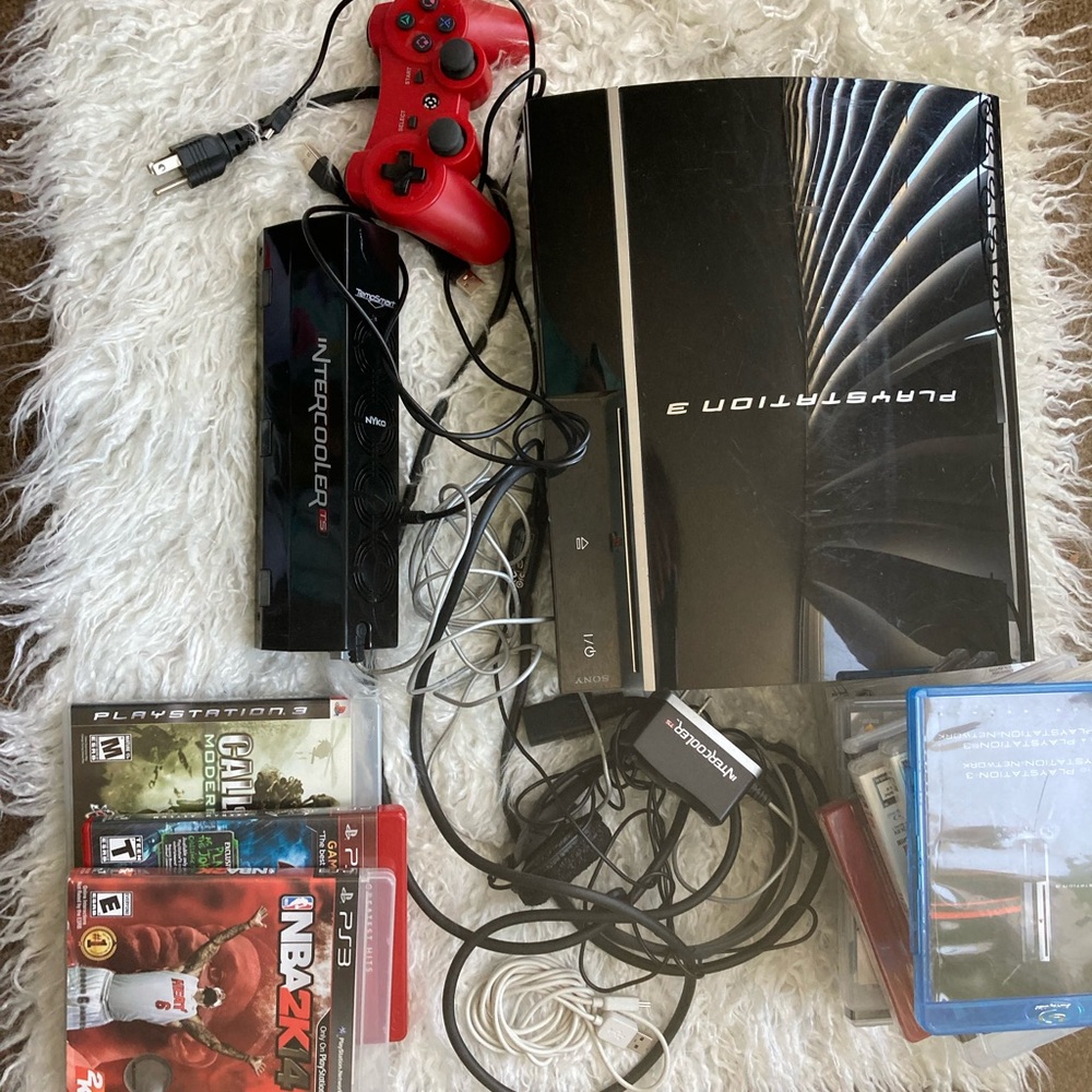 Play station 3 console Sony with games
